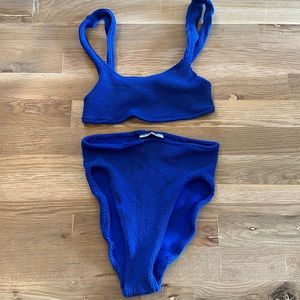 Youswim high waisted aplomb two piece - Cobalt